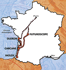 camps itinerants pour ados en France - Océan Atlantique et Futuroscope