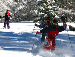 sejours pour ados dans les Alpes - ski et sports d'hiver