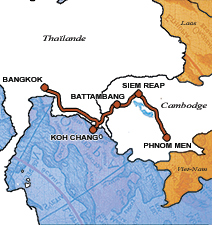 camps itinerants pour ados a l'etranger, Cambodge/Thaïlande